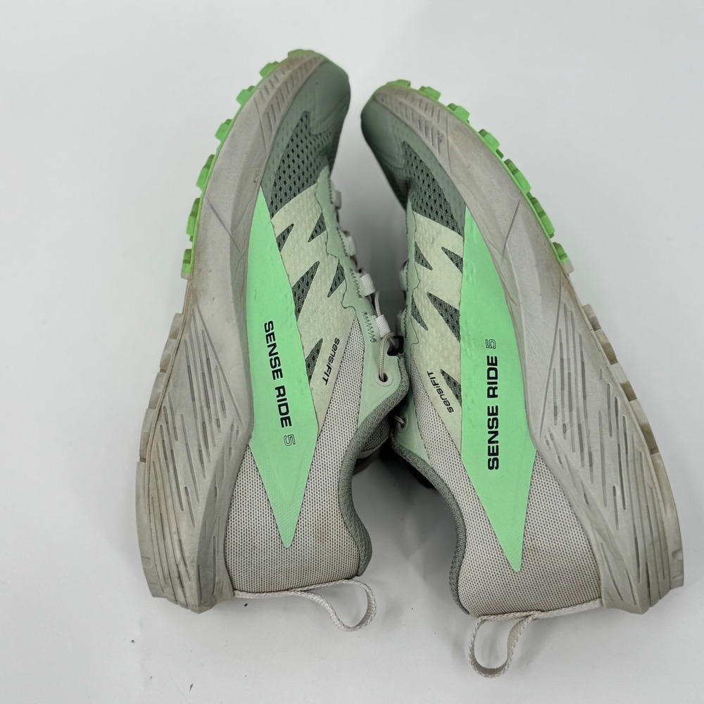 Salomon Women's Sense Ride 5 Trail Running Shoes Sage Green Size 6 - Picture 11 of 15